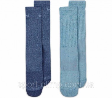 М'які шкарпетки Nike Everyday Plus з додатковими накладками та вбудованим ремінц. . фото 2