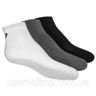 Носки Asics Quarter Sock 3-pack white/gray/black — 155205-0701 На тренировках вы. . фото 3