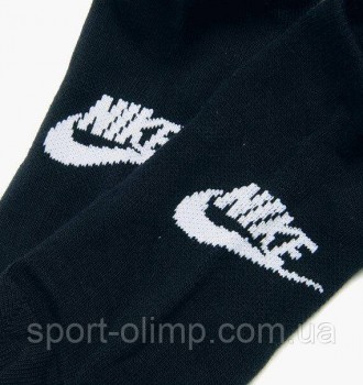 Шкарпетки Nike No Show Everyday Essential 3-pack black — SK0111-010 ідеально під. . фото 5
