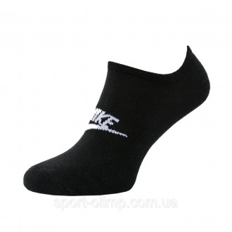 Шкарпетки Nike No Show Everyday Essential 3-pack black — SK0111-010 ідеально під. . фото 7