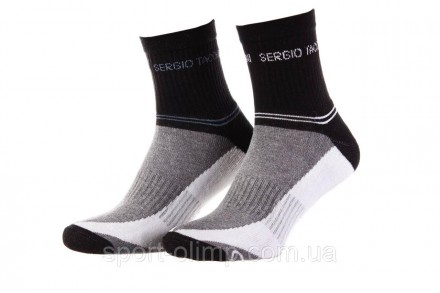 Шкарпетки марки SERGIO TACCHINI ідеально підходять для занять спортом. Ця модель. . фото 2