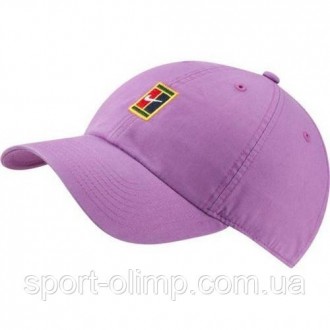 Кепка Кепка Nike H86 cap court logo purple легка та зручна з гарною вентиляцією . . фото 2