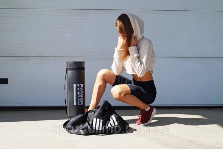Коврик для йоги и фитнеса Power System PS-4017 NBR Fitness Yoga Mat Plus Black (. . фото 5