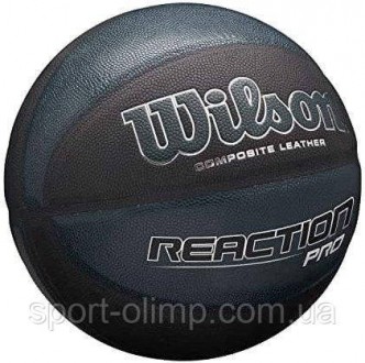 Мяч баскетбольный Wilson REACTION Pro 295 NA/BL SZ7 (WTB10135XB07)
Мяч Баскетбол. . фото 3
