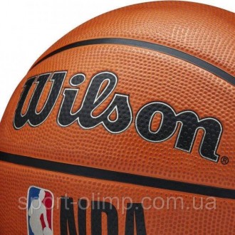 Мяч баскетбольный Wilson NBA DRV Pro BSKT размер 7 резиновый для игры на улице (. . фото 6