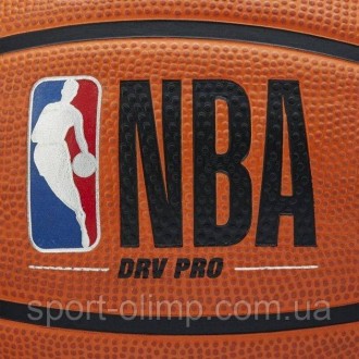 Мяч баскетбольный Wilson NBA DRV Pro BSKT размер 7 резиновый для игры на улице (. . фото 7