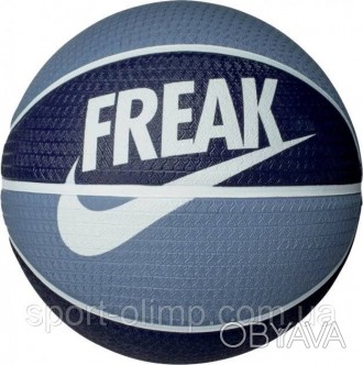 Мяч баскетбольный Nike Playground 8P 2.0 G Antetokounmpo р. 7 Deflated Blue (N.1. . фото 1