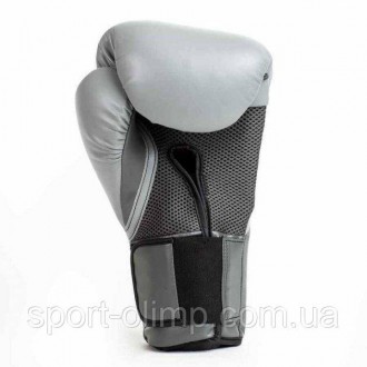 Боксерські рукавички Everlast Elite Training Gloves Сірий 12 унцій (870282-70-12. . фото 7