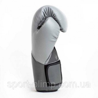 Боксерські рукавички Everlast Elite Training Gloves Сірий 12 унцій (870282-70-12. . фото 6