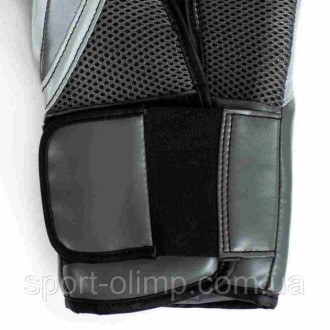 Боксерські рукавички Everlast Elite Training Gloves Сірий 12 унцій (870282-70-12. . фото 4