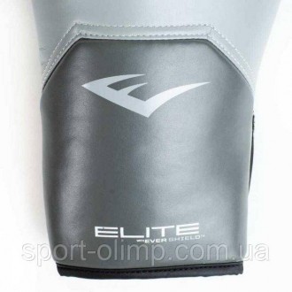 Боксерські рукавички Everlast Elite Training Gloves Сірий 12 унцій (870282-70-12. . фото 5