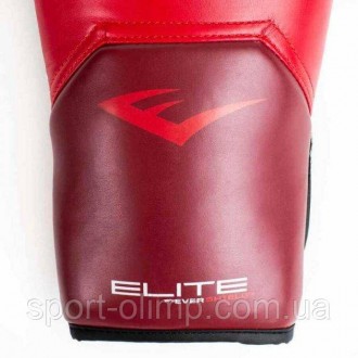Боксерские перчатки Everlast Elite Training Gloves Красный огонь 14 унций (87028. . фото 3