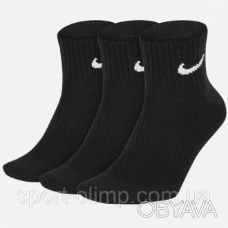 Шкарпетки Nike U Nk Everyday Ltwt Ankle 3pr мають популярність серед професійних. . фото 1