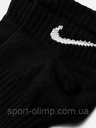 Носки Nike U Nk Everyday Ltwt Ankle 3pr пользуются популярностью у профессиональ. . фото 4