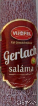 Колбаса салями Gerlach Vijofel Чехия 1 палка примерно 700-750 гр Колбаса сырокоп. . фото 1