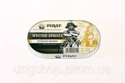 Шпроты в масле Pirat 170г ж/б. Ужгород. фото 1 Шпроты в масле Pirat 170г ж/б. Ужгород. фото 1