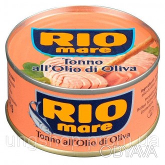 Тунец в оливковом масле Rio Mare All'Olio di oliva 80 гр Rio Mare - тунец в . . фото 1