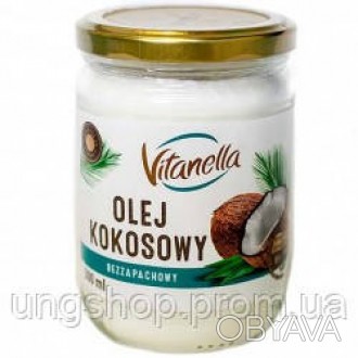 рафинированое кокосовое масло Vitanella подходит для еды как альтернатива подсол. . фото 1