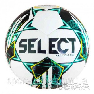 Мяч футбольный Select MATCH DB FIFA v23 бело-зеленый размер 5 57536-338 5
Один и. . фото 1