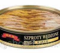 Шпроты в масле MK Szproty Wedzone v oleju, 160 г (Польша) ж/б. Ужгород. фото 1 Шпроты в масле MK Szproty Wedzone v oleju, 160 г (Польша) ж/б. Ужгород. фото 1