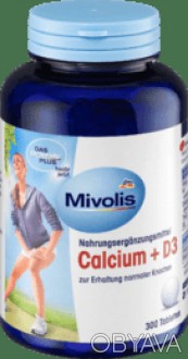 Биологически активная добавка Das gesunde Plus Calcium + D3 Tabletten, Кальций +. . фото 1