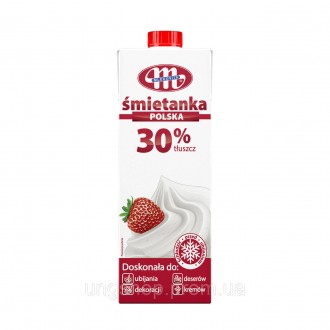 Вершки Mlekovita Smietanka 30% - 1л. Ужгород. фото 1 Вершки Mlekovita Smietanka 30% - 1л. Ужгород. фото 1