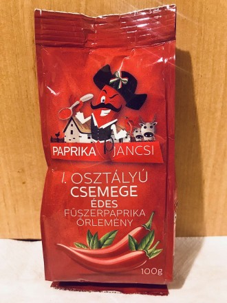 Паприка солодка мелена Paprika Jancsi паприка 100г. Ужгород. фото 1 Паприка солодка мелена Paprika Jancsi паприка 100г. Ужгород. фото 1
