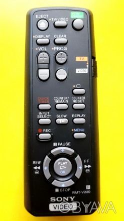 Пульт дистанционный SONY RMT-V220.

Видео/ТВ.
Техническое состояние: рабочее.. . фото 1