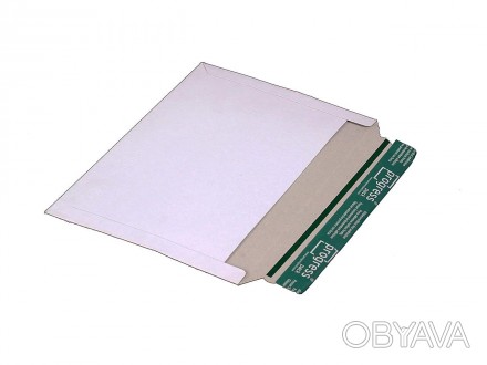 
	Білий конверт
	З самоклеючою застібкою
	З відривною ниткою
	Розмір: C4 (348 x . . фото 1