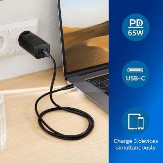 
	Зарядний пристрій USB – USB-адаптер Philips DLP2681/03 230 В – це настінний за. . фото 3