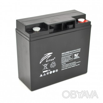 
	Аккумуляторная батарея AGM RITAR HR1250W - надёжный электрический компаньон дл. . фото 1