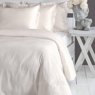 Комплект постільної білизни 160x220х2 PAVIA LINEA ECRU (402389). Київ. фото 1