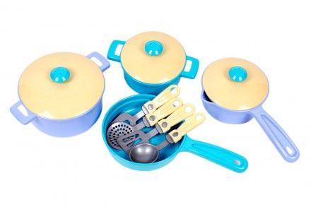 Игровой набор детской посуды Технок T-4432 Детский кухонный набор посуды Технок . . фото 2