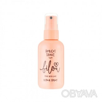 Bilou Apricot Shake Repair Spray відновлюючий спрей для волосся з ароматом солод. . фото 1