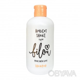 Шампунь Bilou Apricot Shake Shampoo призначений для догляду за всіма типами пасм. . фото 1