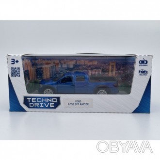 Автомодель - FORD F-150 SVT Raptor (синій). . фото 1