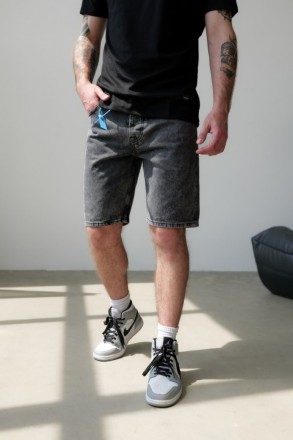 
 
 Стильні джинсові шорти в сірому кольорі, хіт цього сезону!!!
Відмінна якість. . фото 2