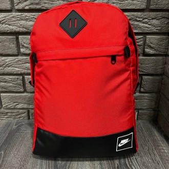 
 
 Рюкзак городской спортивный красный с логотипом Nike :
- Модель - унисекс;
-. . фото 2