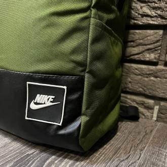 
 
 Рюкзак городской спортивный хаки с логотипом Nike:
- Модель - унисекс;
- Раз. . фото 3