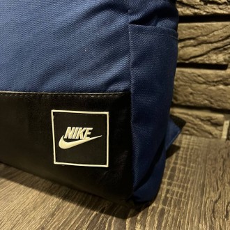 
 
 Рюкзак городской спортивный синий с логотипом Nike :
- Модель - унисекс;
- Р. . фото 3