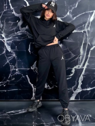 Женский спортивный костюм Nike Air Jordan черный