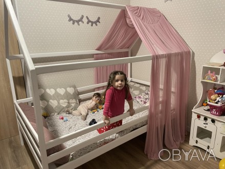 Предлагаем купить детскую кровать-домик, которая станет отличным дополнением к и. . фото 1