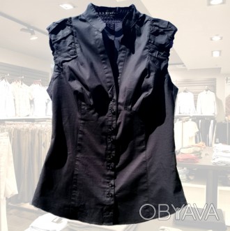 Елегантна блуза чорного кольору від відомого французького бренду SISLEY.
Блузка. . фото 1
