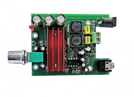 Аудіопідсилювач для сабвуфера 100 Вт, TPA3116D2, фільтр НЧ, D клас.
Підсилювач д. . фото 5