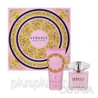 Парфумований набір жіночий Versace Bright Crystal Set (туалетна вода, 30 мл + ло