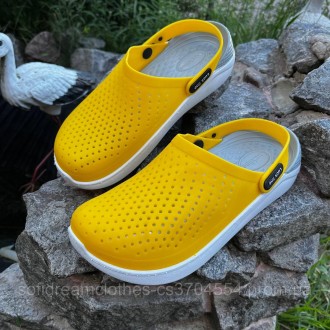  
 
Кроксы - это обувь с открытой пяткой, изготовленная из износостойкого матери. . фото 4
