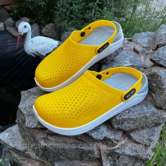  
 
Кроксы - это обувь с открытой пяткой, изготовленная из износостойкого матери. . фото 5