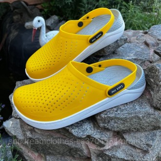  
 
Кроксы - это обувь с открытой пяткой, изготовленная из износостойкого матери. . фото 3