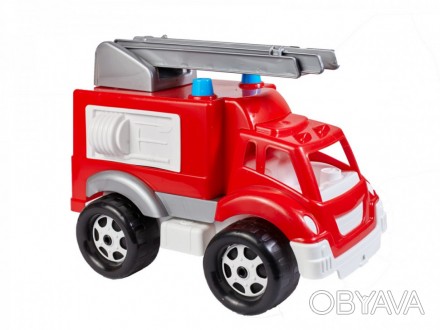 Цікаве дитяче авто 1738TXK "Пожежна машина" відрізняється яскравим, привабливим . . фото 1