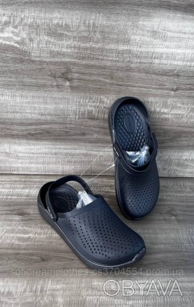  
Крокси - це взуття з відкритою п'ятою, виготовлене зі зносостійкого матеріалу.. . фото 1